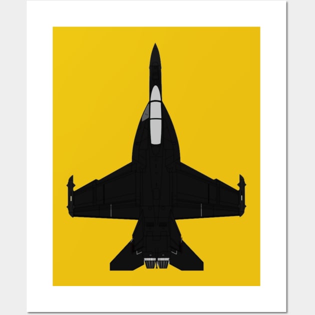 Boeing EA-18 Growler Wall Art by Airdale Navy